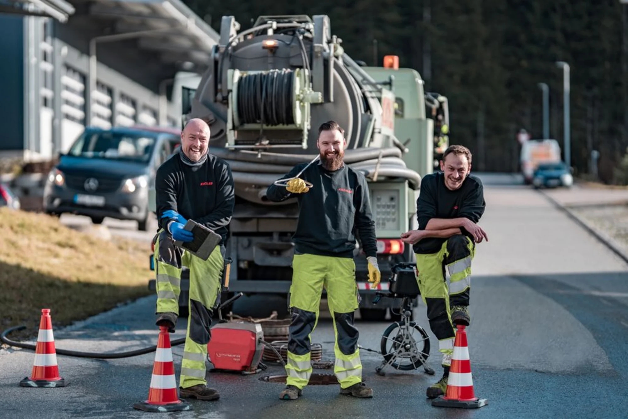 TV Kanaluntersuchung mit Kameratechnik in Waldaschaff